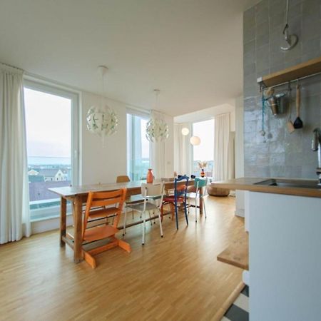 Stijlvolle En Lichtrijke Design Penthouse Met Prachtig Uitzicht Te Wenduine Apartment De Haan Ngoại thất bức ảnh