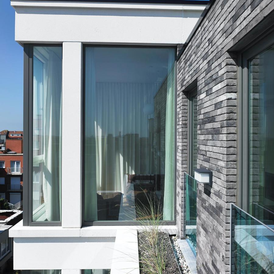 Stijlvolle En Lichtrijke Design Penthouse Met Prachtig Uitzicht Te Wenduine Apartment De Haan Ngoại thất bức ảnh