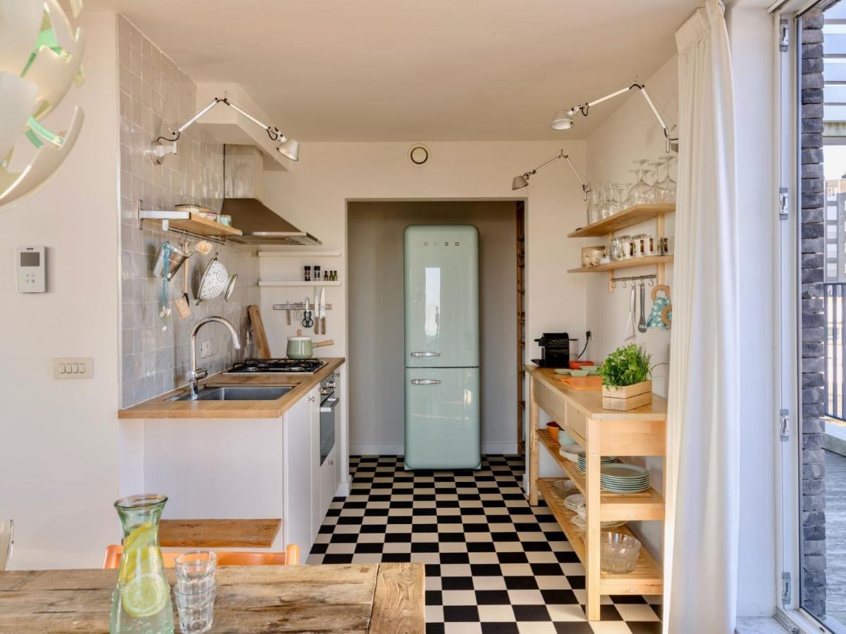 Stijlvolle En Lichtrijke Design Penthouse Met Prachtig Uitzicht Te Wenduine Apartment De Haan Ngoại thất bức ảnh