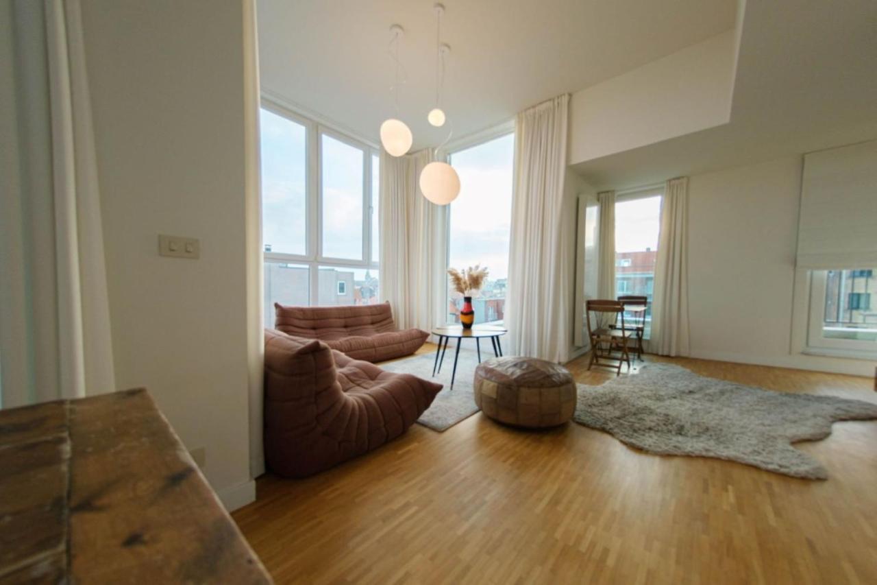 Stijlvolle En Lichtrijke Design Penthouse Met Prachtig Uitzicht Te Wenduine Apartment De Haan Ngoại thất bức ảnh