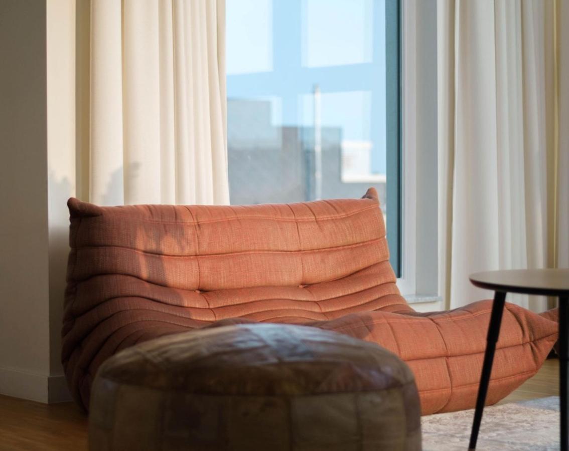 Stijlvolle En Lichtrijke Design Penthouse Met Prachtig Uitzicht Te Wenduine Apartment De Haan Ngoại thất bức ảnh